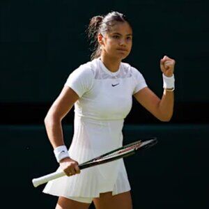 Rare Nike Emma Raducanu Wimbledon Tennis Dress